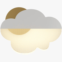 Applique murale LED Nuage en Acrylique pour Chambre d'Enfant | Marco Lucetti 3 températures de couleur