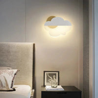 Applique murale LED Nuage en Acrylique pour Chambre d'Enfant | Marco Lucetti 3 températures de couleur