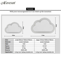 Applique murale LED Nuage Enfant. | Marco Lucetti