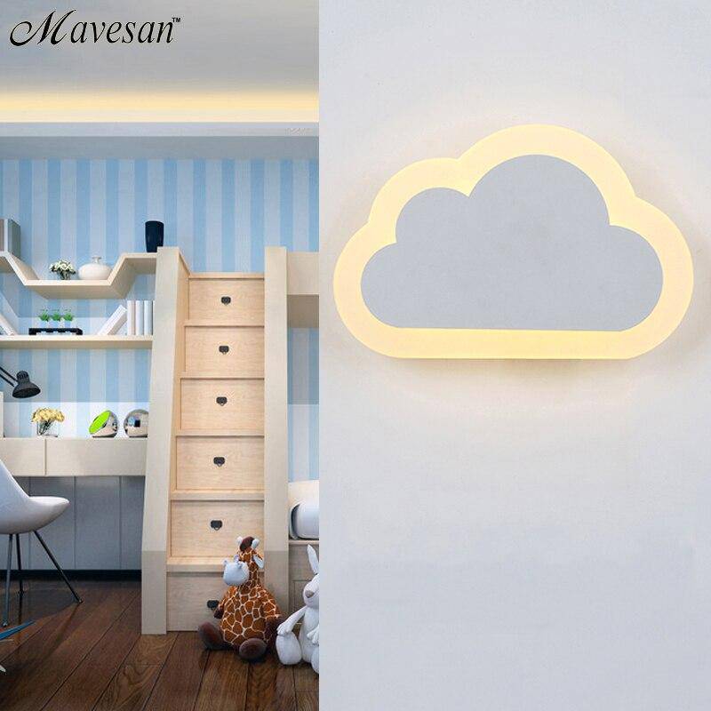 Applique murale LED Nuage Enfant. | Marco Lucetti