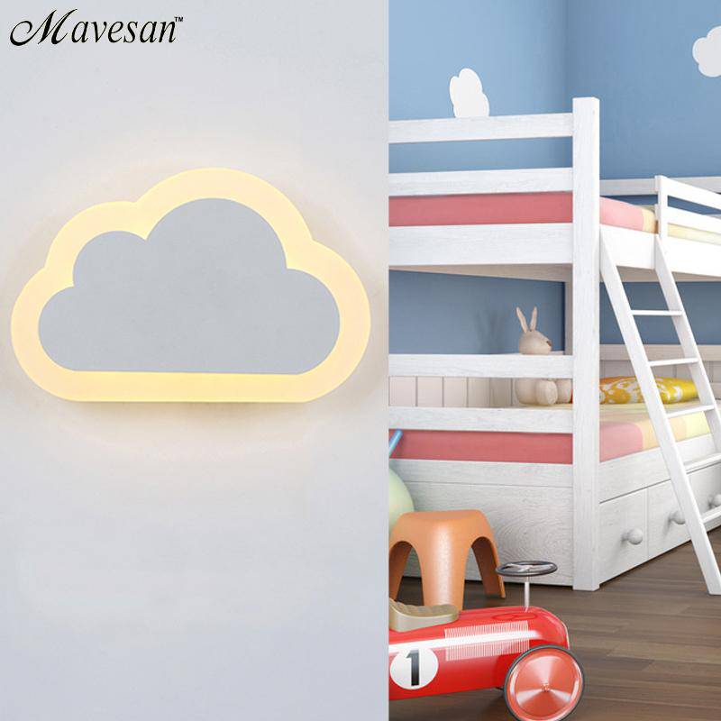 Applique murale LED Nuage Enfant. | Marco Lucetti