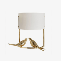 Applique murale LED "Oiseaux Dorés" | Marco Lucetti