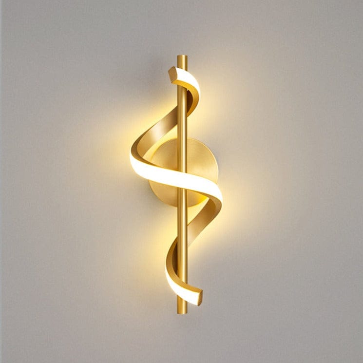 Applique Murale LED Ondulée Métallique - Polino | Marco Lucetti