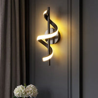 Applique Murale LED Ondulée Métallique - Polino | Marco Lucetti