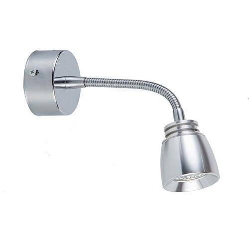 Applique murale LED Opto en métal modernisé | Marco Lucetti Argenté / Froide