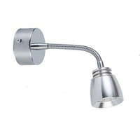 Applique murale LED Opto en métal modernisé | Marco Lucetti Argenté / Froide