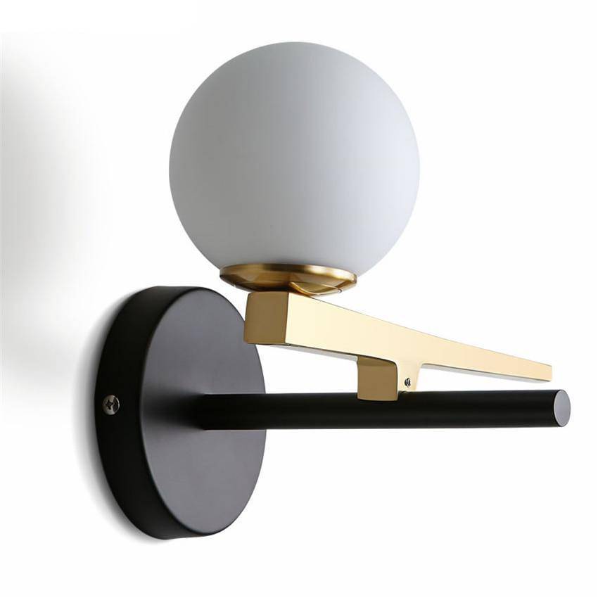 Applique murale LED Or Noir Deco | Marco Lucetti