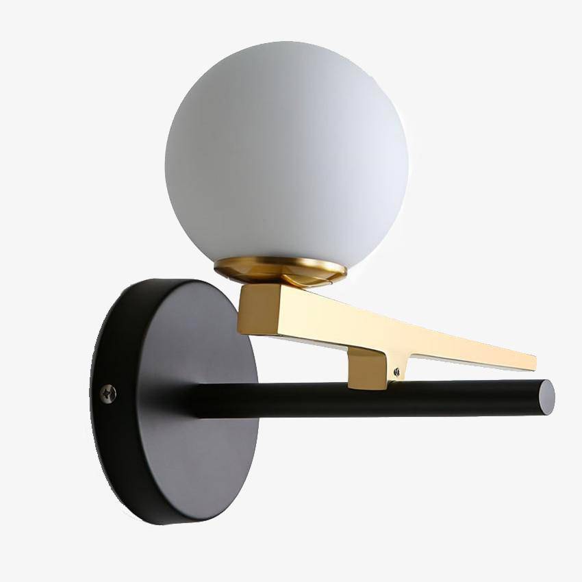 Applique murale LED Or Noir Deco | Marco Lucetti