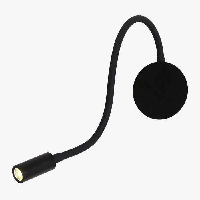 Applique murale LED orientable pour chambre | Marco Lucetti Noir / Froide