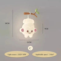 Applique murale LED Ours Dessin Animé pour Chambre d'Enfants - Marque Éclair'Ors | Marco Lucetti C / 3 températures de couleur