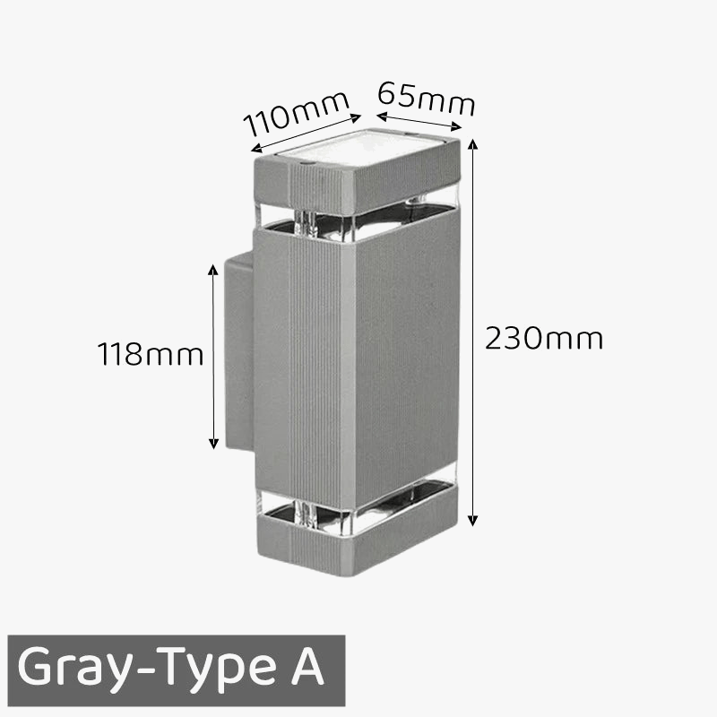 Applique murale LED Outdoor Design | Marco Lucetti