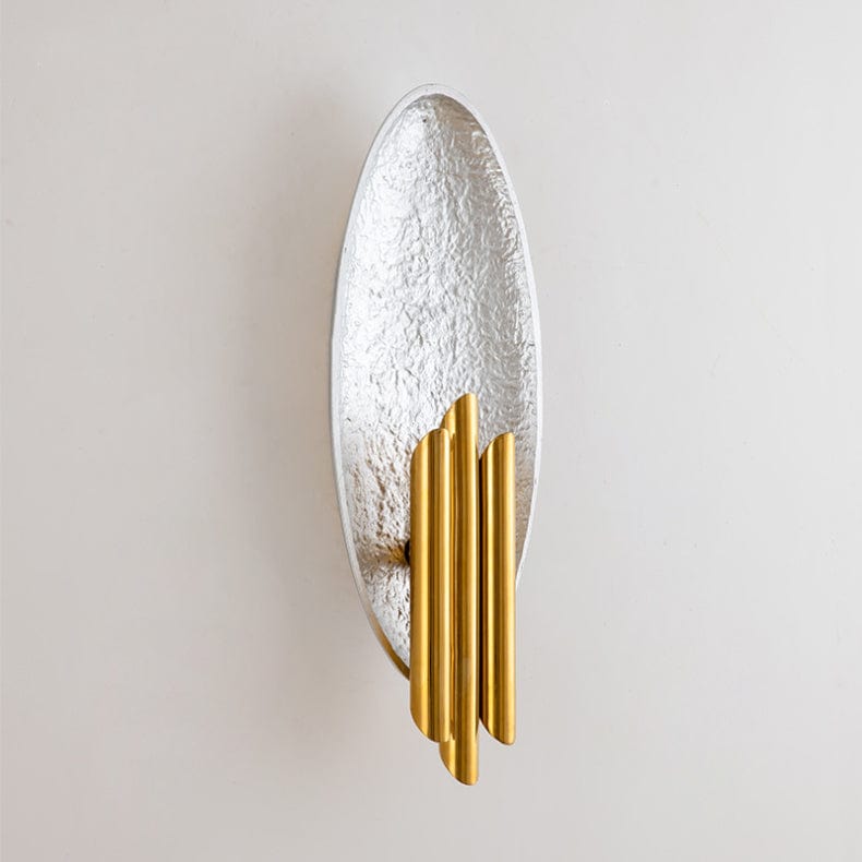 Applique murale LED ovale dorée Avery. | Marco Lucetti