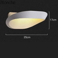 Applique murale LED Ovalight | Marco Lucetti Blanc / B