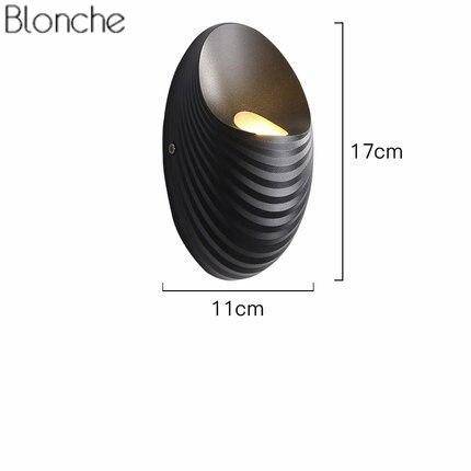 Applique murale LED Ovalight | Marco Lucetti Noir / A