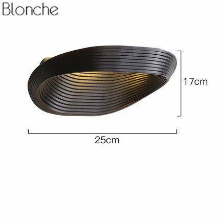 Applique murale LED Ovalight | Marco Lucetti Noir / B