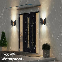 Applique murale LED Papillon Blanc - Design Moderne 12W IP65 | Marco Lucetti