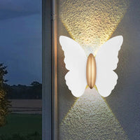 Applique murale LED Papillon Blanc - Design Moderne 12W IP65 | Marco Lucetti Blanc