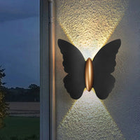 Applique murale LED Papillon Blanc - Design Moderne 12W IP65 | Marco Lucetti Noir