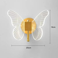 Applique murale LED Papillon Brillant | Marco Lucetti