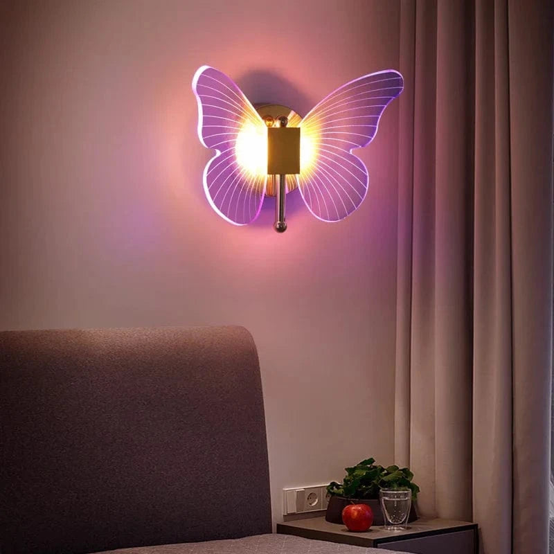 Applique murale LED "Papillon Brillant" | Marco Lucetti
