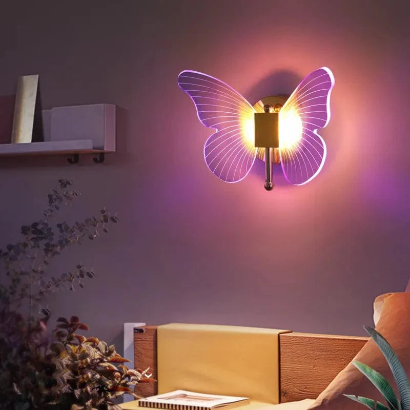 Applique murale LED "Papillon Brillant" | Marco Lucetti