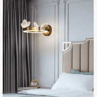 Applique murale LED Papillon Doré - Style Nordique Moderne et Créatif | Marco Lucetti