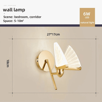 Applique murale LED Papillon Moderna | Marco Lucetti
