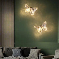 Applique murale LED papillon nordique - Éclairage tendance | Marco Lucetti Doré / 3 couleurs claires