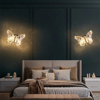 Applique murale LED papillon nordique - Éclairage tendance | Marco Lucetti Doré / 3 couleurs claires