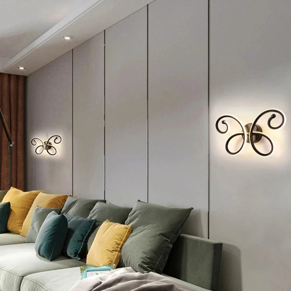 Applique murale LED Papillon Scandinave | Marco Lucetti