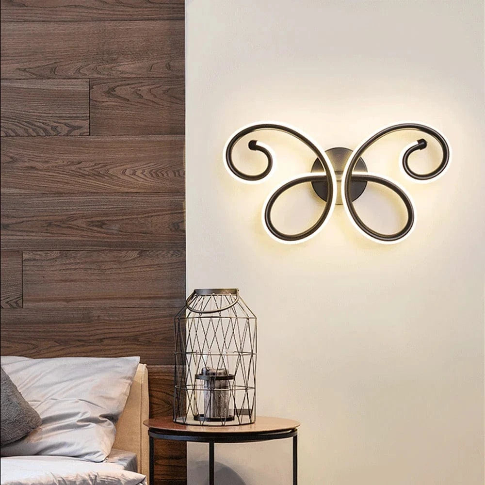 Applique murale LED Papillon Scandinave | Marco Lucetti