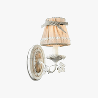 Applique murale LED Pastoral avec nœud en tissu - Décoration Nordique | Marco Lucetti