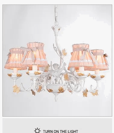 Applique murale LED "Pastorale Américaine" avec Nœud Décoration Nordique | Marco Lucetti