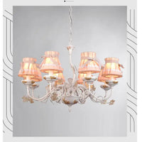 Applique murale LED Pastoral avec nœud en tissu - Décoration Nordique
