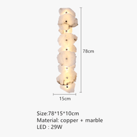 Applique murale LED Pierres Lumineuses | Marco Lucetti