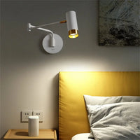 Applique murale LED pivotante FlexiSwitch, design moderne | Marco Lucetti