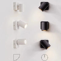 Applique murale LED pliable rotative style moderne pour hôtel - Luminaria© | Marco Lucetti