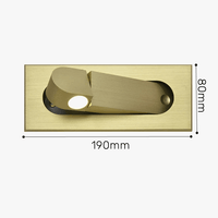 Applique murale LED pliante design moderne pour hôtel avec angle ajustable | Marco Lucetti