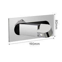 Applique murale LED pliante design moderne pour hôtel avec angle ajustable | Marco Lucetti Rectangulaire Chromé / Blanc chaud (2700-3500K)