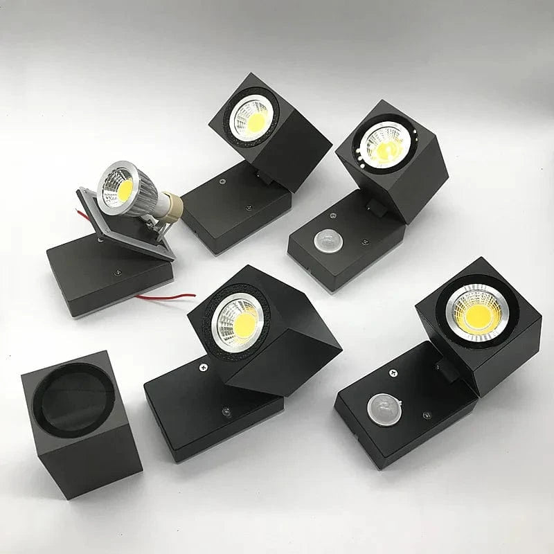 Applique murale LED pliante extérieure - Éclairage de jardin de haute qualité | Marco Lucetti