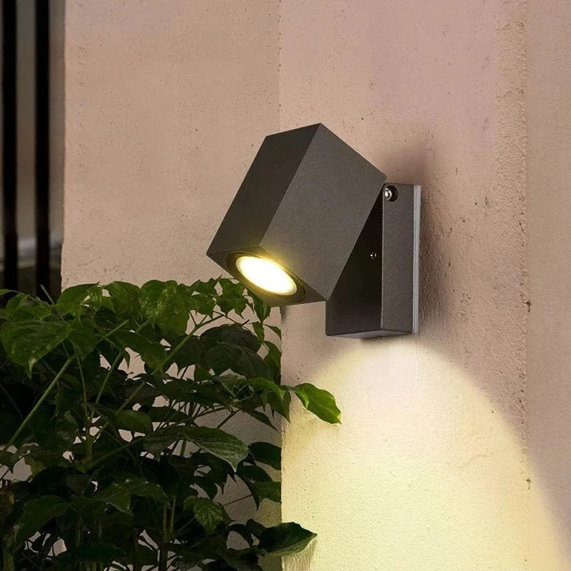 Applique murale LED pliante extérieure - Éclairage de jardin de haute qualité | Marco Lucetti