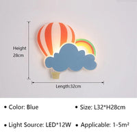 Applique murale LED pour chambre d'enfant, moderne et décorative | Marco Lucetti