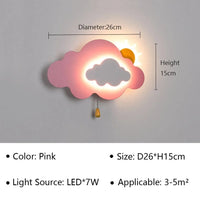 Applique murale LED pour chambre d'enfant, moderne et décorative | Marco Lucetti
