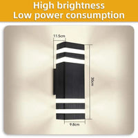 Applique murale LED pour extérieur : Éclairage décoratif pour maison et jardin | Marco Lucetti