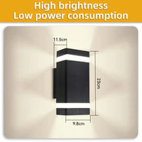 Applique murale LED pour extérieur : Éclairage décoratif pour maison et jardin | Marco Lucetti