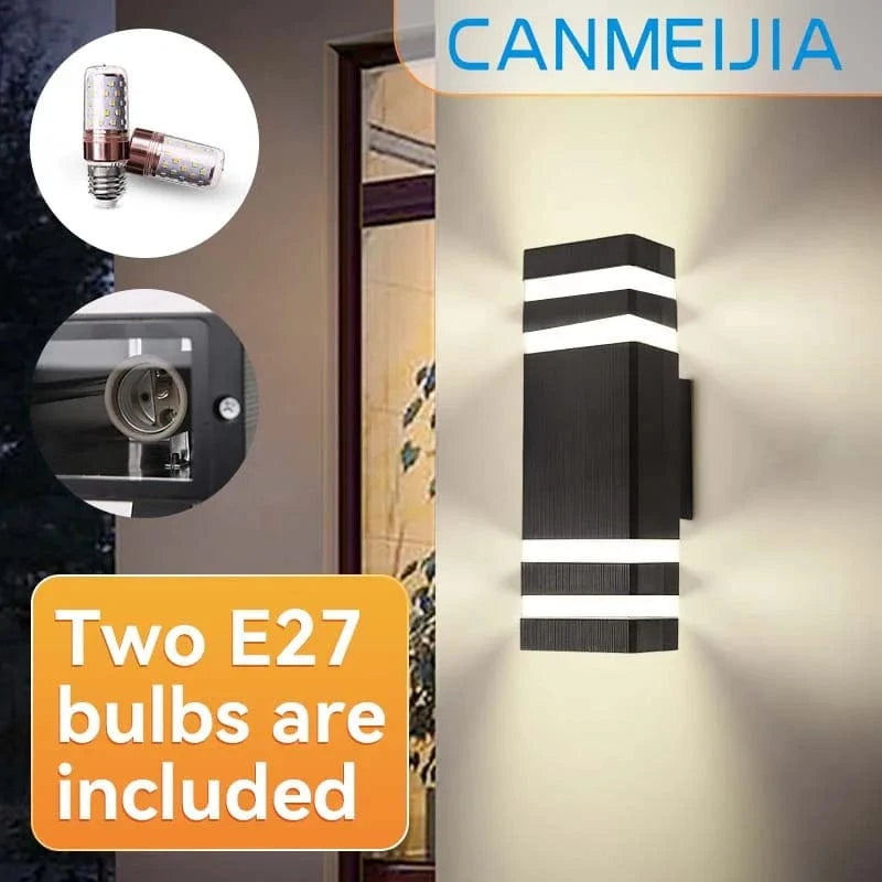 Applique murale LED pour extérieur : Éclairage décoratif pour maison et jardin | Marco Lucetti