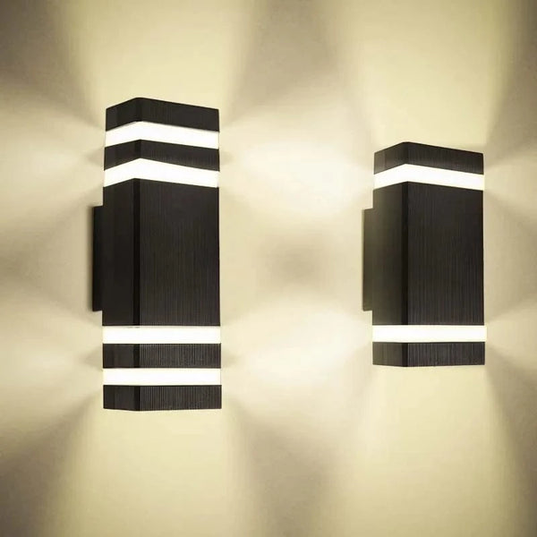 Applique murale LED pour extérieur : Éclairage décoratif pour maison et jardin | Marco Lucetti