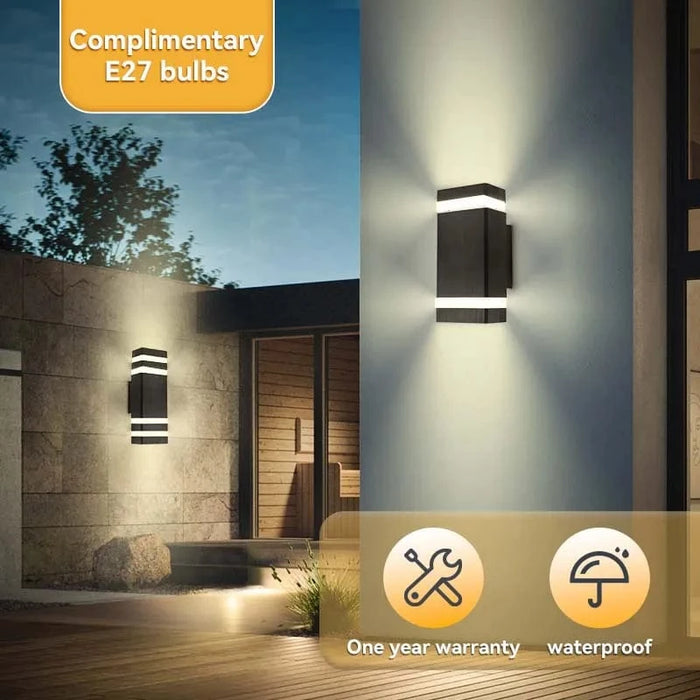 Applique murale LED pour extérieur : Éclairage décoratif pour maison et jardin | Marco Lucetti
