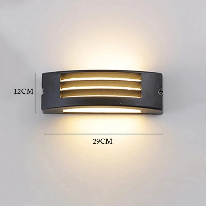 Applique murale LED pour jardin en extérieur, étanche | Marco Lucetti