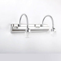 Applique murale LED pour miroir et salle de bain : Luminosité dirigée | Marco Lucetti 2 lampes / Froide